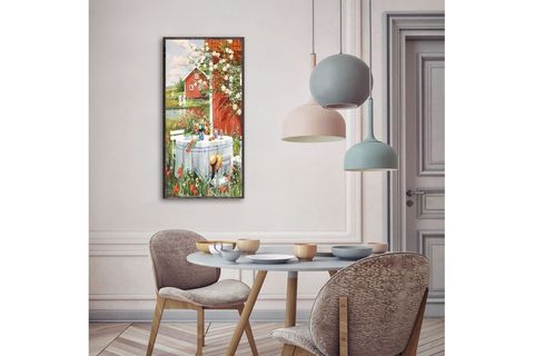 ÇERÇEVELİ MANZARA AHŞAP TABLO 30 X 60