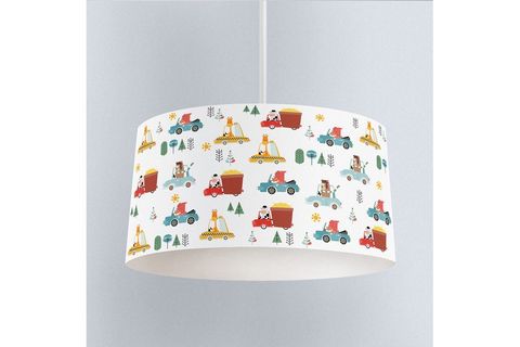 ARABALI HAYVANLAR DESENLİ ÇOCUK ODASI SARKIT AVİZE