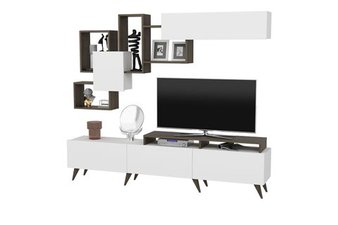 EVDEKİMODA AMMY TV ÜNİTESİ 01, BEYAZ