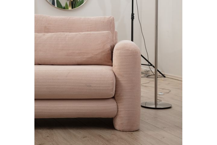 Lilly Hoekbank Links met Lont, Roze