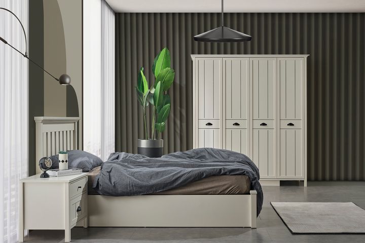 Giselle Kledingkast met 4 Deuren