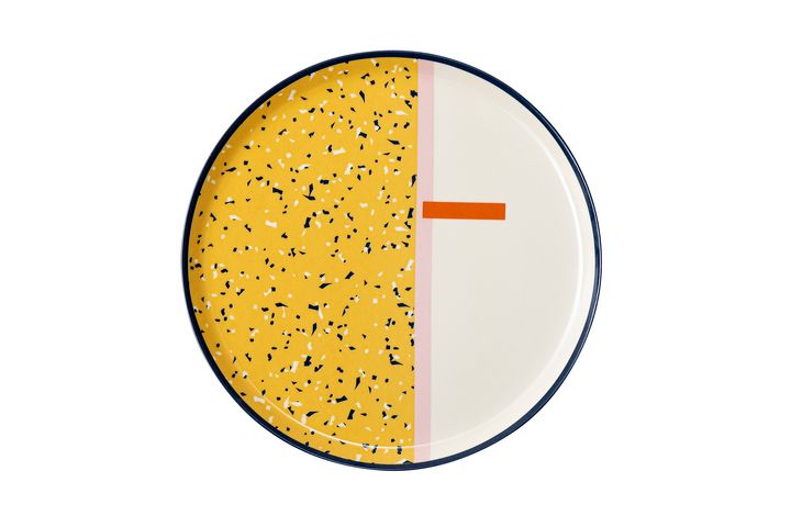 Retrofun Sunshine Plate, 28 cm, Multicolour