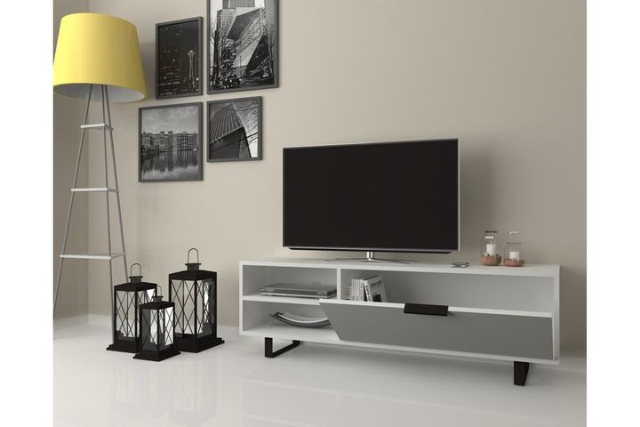 New Smart TV Unit, 140 cm, White
