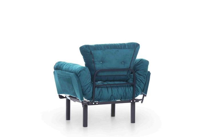 Pafu Nitta Fauteuil, Groenblauw