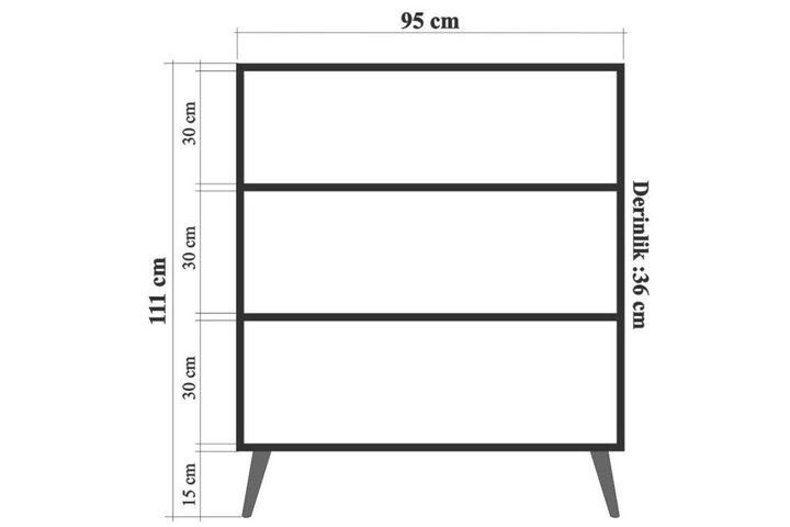 Flamingo Square Sideboard, Pink