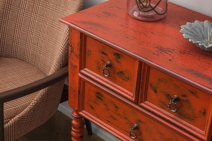 Salt Mini-Consoletafel, Rood
