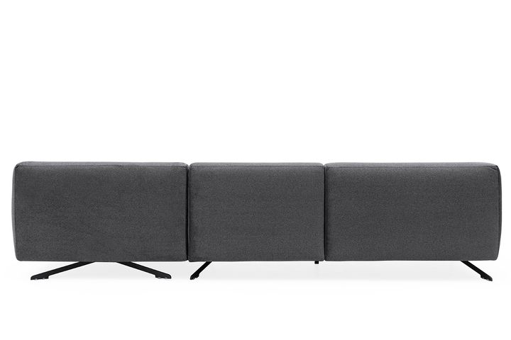 Ella Corner Sofa Left Chaise, Grey