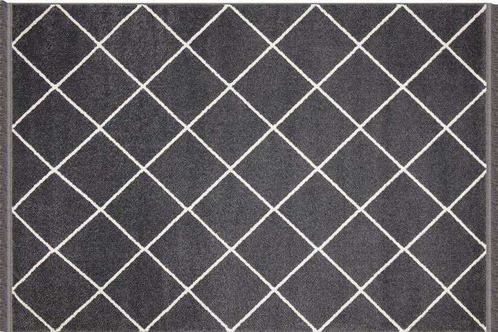 Anna Tapijt, 133x190 cm, Antraciet