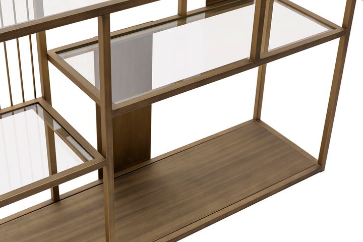 Sinta Boekenkast, Messing