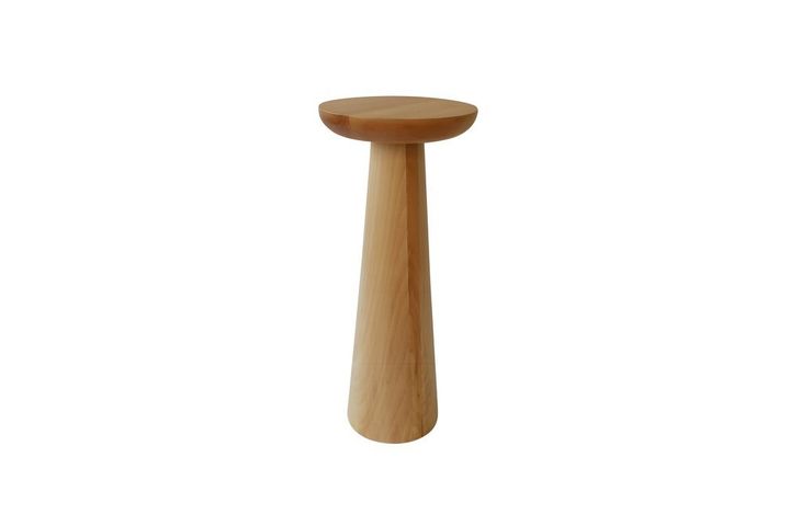 Tucas Home Mushroom Bijzettafel, 40 cm, Natuurlijke Kleur