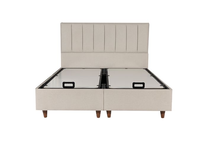 Luna Carpo Boxspring Set, 150x200 cm (Kleurkeuze Stof In Showroom)
