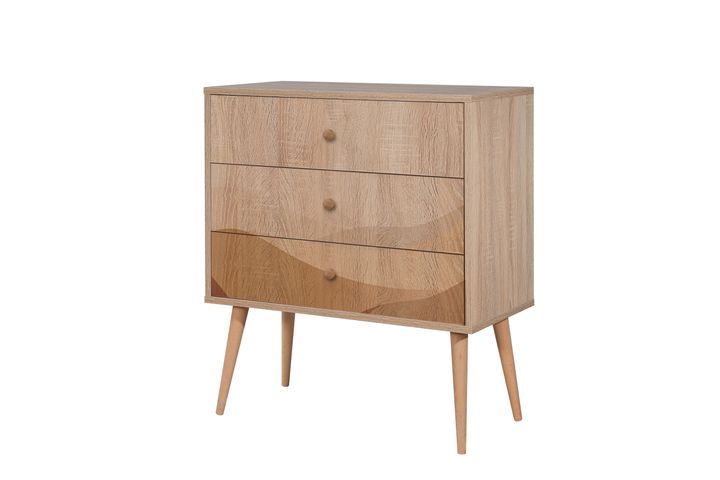 City Desert Chest of Drawers, Oak