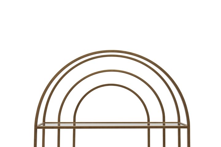 Lola Curve Boekenrek met 5 Rekken