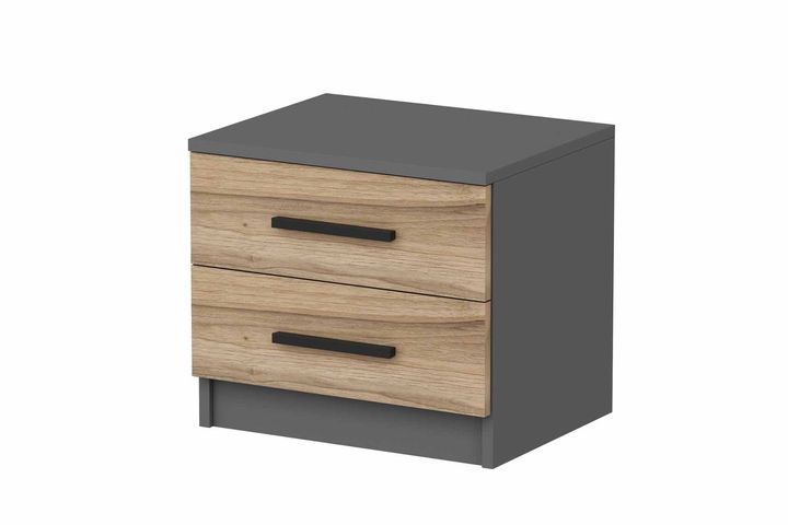 Tideway Nachtkastje, Antraciet en Walnoot