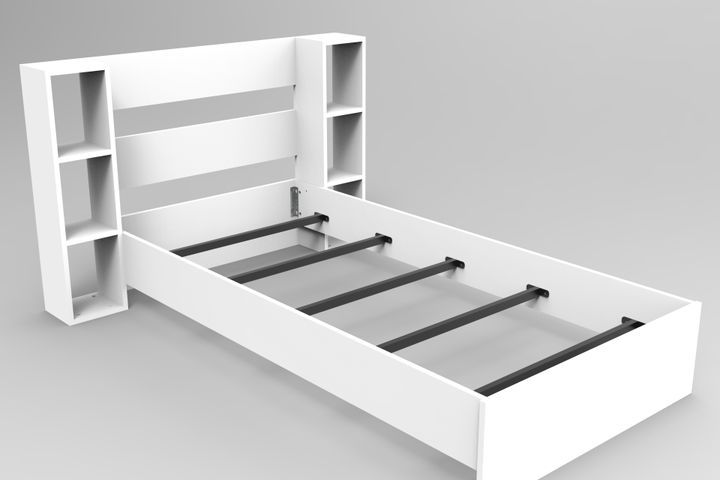 Arnetti Smart Bed, 90x190 cm, Wit