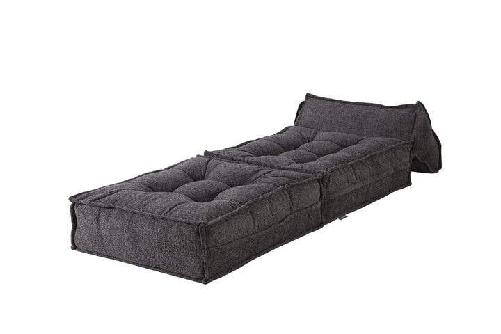 Mocca Opklapbare Fauteuil, Antraciet