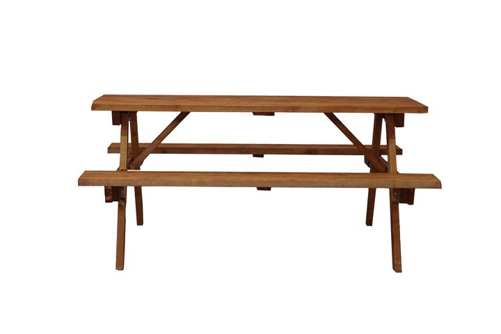 Msm Picknicktafel Met Bank, 6 Zits