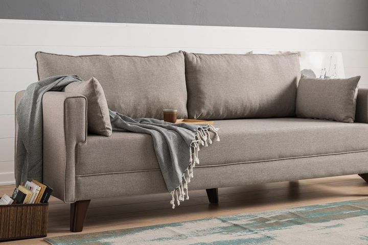 Bella Soft 3-Zitsbank, Creme