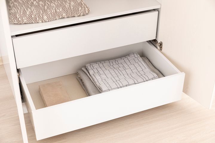 Luna Kledingkast, Lade, 90 cm