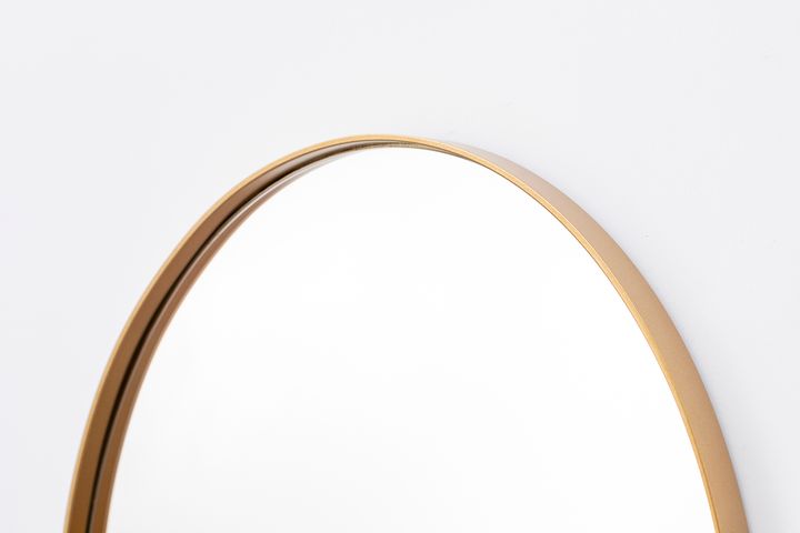 Otto Bratislava Ovale Spiegel, 68x90 cm, Goud