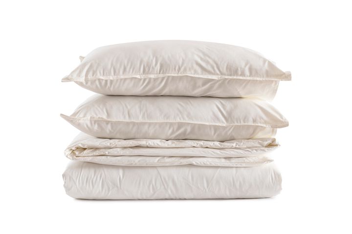 Luna Simply Colors Dekbedovertrekset van Gewassen Katoen, Ecru, Tweepersoons