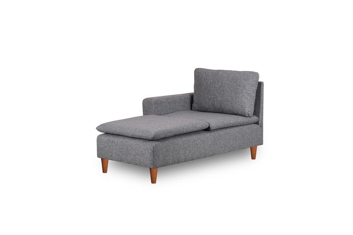 Pafu Lungo Chaise Longue, Grijs