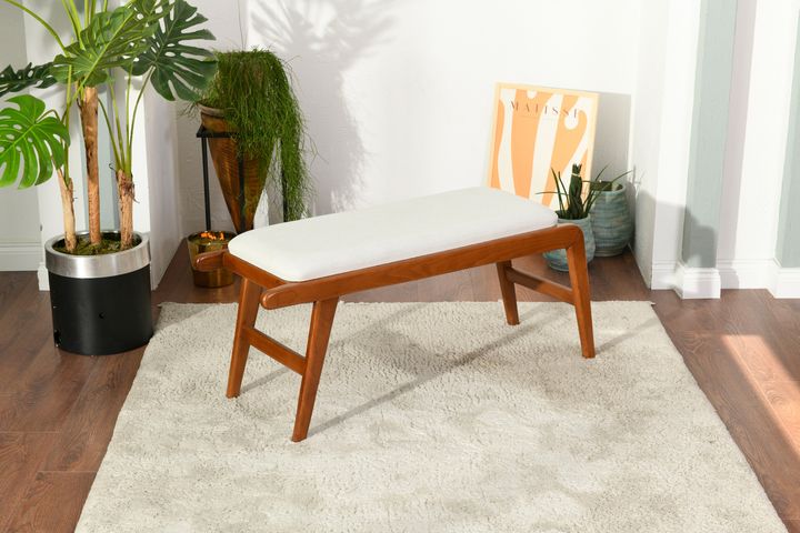 〆1/31 WHITE_WOOD_BENCH #1 Vivense Sembol Bench, Beyaz, 85 Cm - Fiyatı, Yorumları
