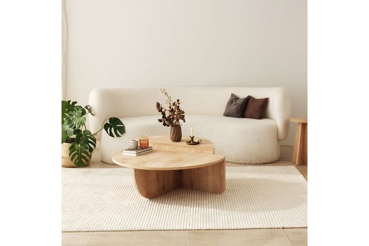 Neostill Podium Coffee Table, Oak