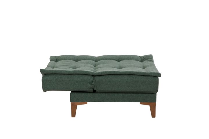 Kelly Fauteuil In Linnen Stof, Groen