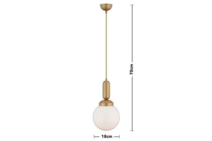 Apliqa Arlo Hanglamp, Ouderwets