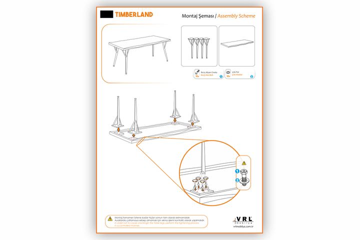 Capanagh Tafel, 180 cm