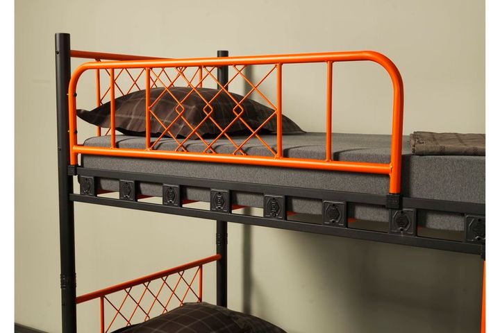 Metis Bunk Bed, 90 x 190 cm, Black