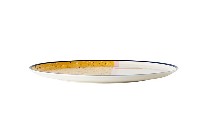 Retrofun Sunshine Plate, 28 cm, Multicolour