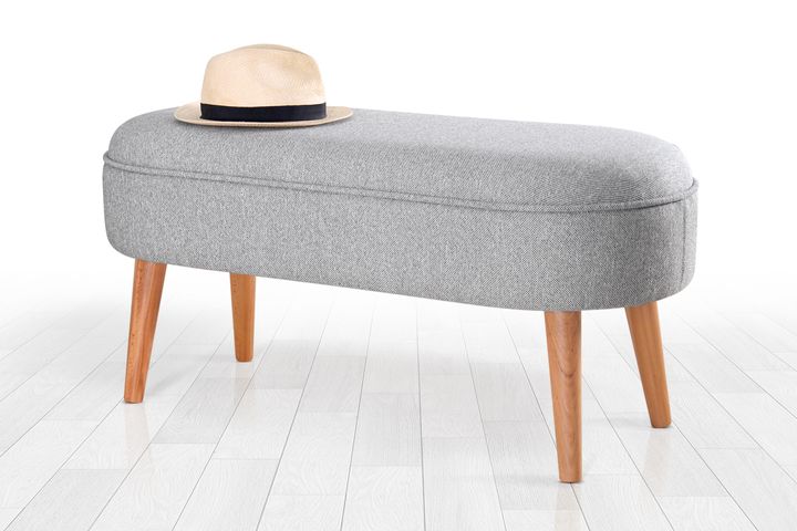 Ballina Bench, Grey