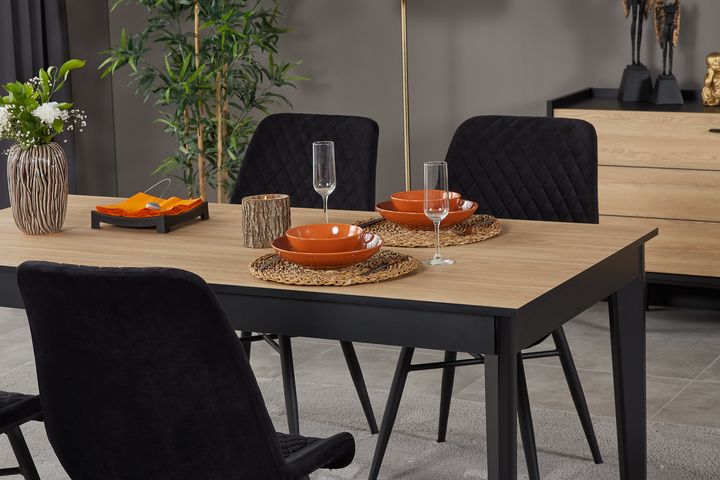 Teta Uitschuifbare Tafel, 160x90 cm