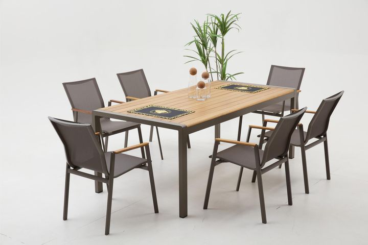 Daisy Tuinset, 6 Zits, Cappicino