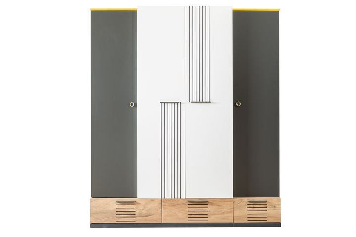 Relax Kleerkast met 4 Deuren