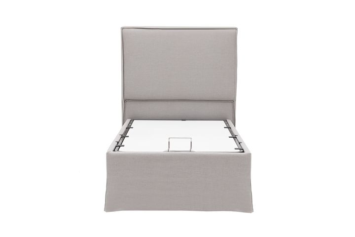 Luna Sage Boxspring Set, 90x190 cm, Grijs