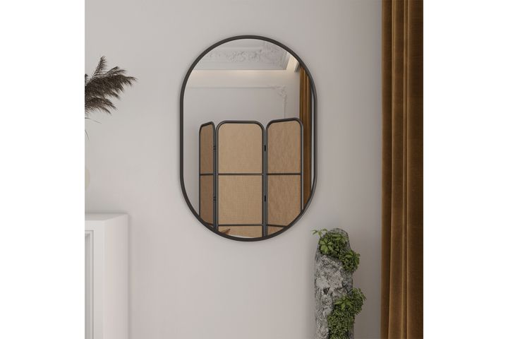 Marsah Marla Spiegel, 60x90 cm, Zwart