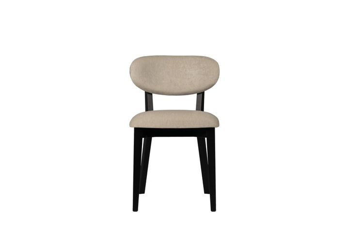Mantra Dining Chair Set, Beige Sand & Black