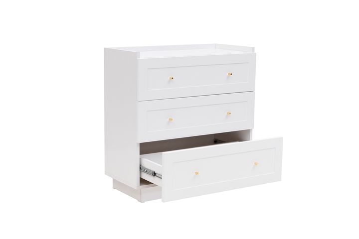 Henry Ladekast, 3 Laden, Wit