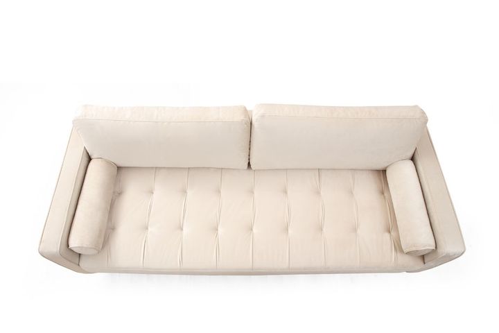 Rome Three Seater Sofa, Beige