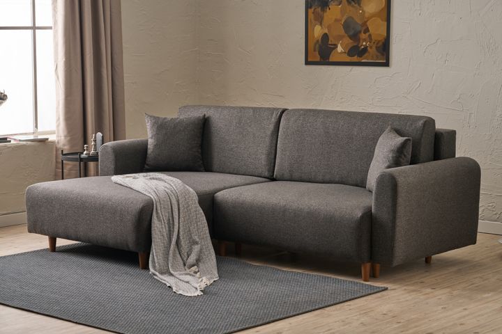 Mane Hoekbank Links, Antraciet