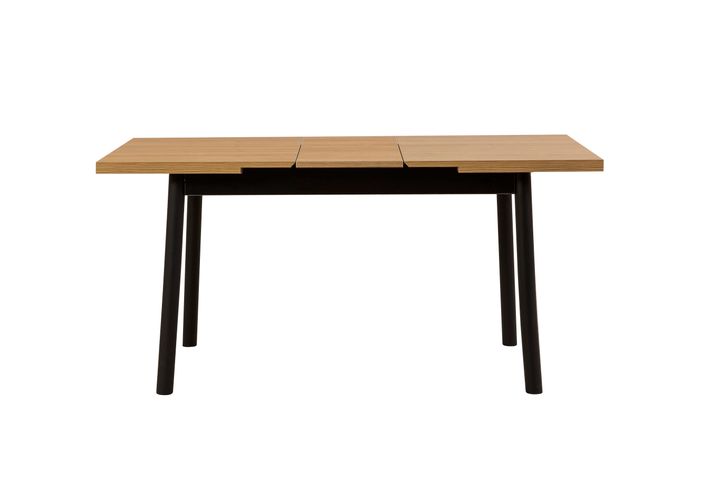 Oliver Uitschuifbare Keukentafel, Eik en Zwart