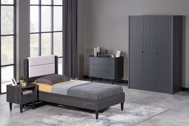 Franz Bedframe met Opbergdoos, 90x190 cm