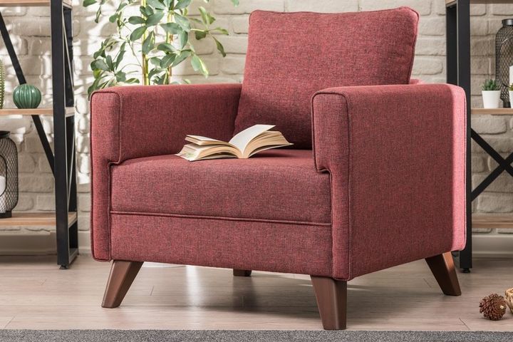 Bella Soft Fauteuil, Bordeauxrood