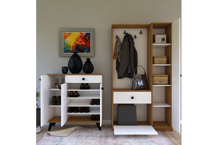 Itomori Lux Kledingkast met Hanger en Schoenenkast