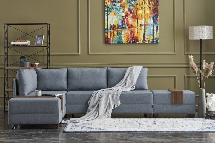 Fly Hoekbank Links, Blauw