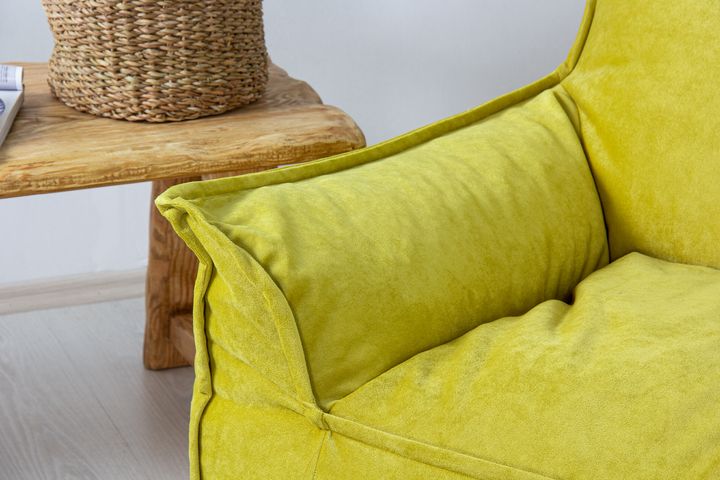 Notre Fauteuil met Hocker, Groen