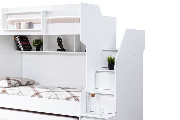 Pather Bunk Bed, 90 x 190 cm, White